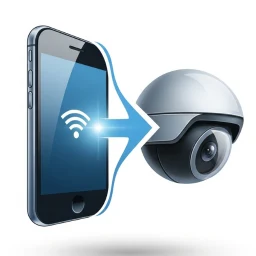Ícone de Mobile to CCTV Camera App